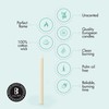 BOLSIUS Ivory Candlesticks Bulk Pack 50 Count - Unscented Dripless