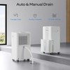 1600 Sq.ft Dehumidifier for Basement, Glowells 21 Pints Dehumidifiers for
