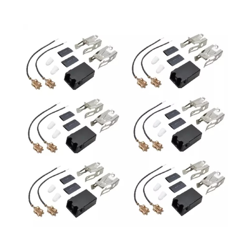 Scaroo 330031 Range Burner Receptacle Kit 6 Pack*