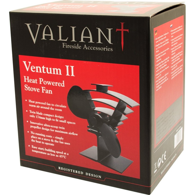 Valiant Heat Powered Stove Fan