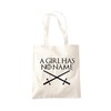 A Girl Has No Name Tote Bag - natural One Size