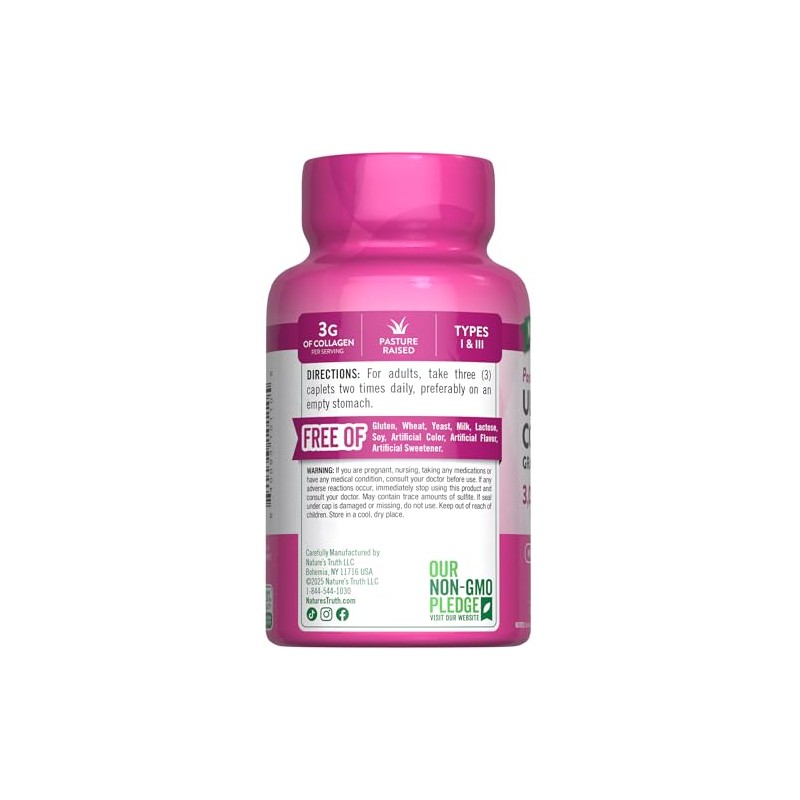 Nature's Truth Hydrolyzed 1000 Mg Collagen Type I & Iii