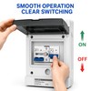 Ktolplao 32A Dual Power Manual Transfer Switch IP65 Circuit Breaker