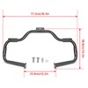 Wsays Highway Crash Bar Front Engine Guard 1 1/4" Diameter