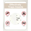 20 Pack Flea Trap Refill Discs Replacement Glue Boards, 7.1"