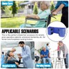 DOERDO Wheelchair Leg Rest Seatbelt Restraining Strap Footrest Restraint Prevent