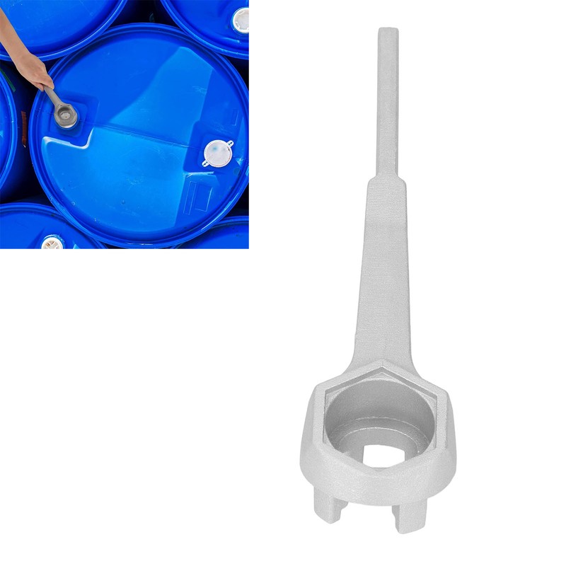 Drum Wrench Aluminum Alloy 27cm Length Bung Wrench Lid Opening