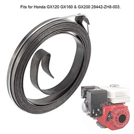 Tbest Pull Start Starter Spring for GX120 GX160 & GX200 28442-Zh8-003 Replacement Spring for Pull Cord GX 160, Polaris Indie 500 Pull Cord Spring, Return Spring FTIT Starter Spring for Rewind Pull F