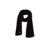 Lacoste Unisex Winter Scarf, black