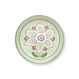 PIP STUDIO Lily&Lotus Light Green Tea Bag Tray 9 cm