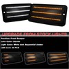 KEEGTBOX Smoked Lens Switchback White DRL Amber Sequential Flash Turn