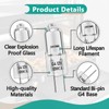 4 Pcs Oven Light Bulb 10W 12V for Dacor 86364,