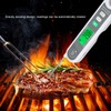 Probe Meat Thermometer Waterproof LCD Digital Folding Food Temperature Gauge