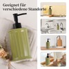 Umlaca Soap Dispenser, Refillable Ceramic Soap Dispenser, 360 ml, Suitable