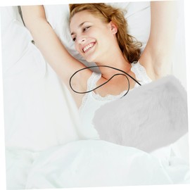 SUPVOX Imitation Fox Hand Warmer Thermal Work Gloves Running Beanie Warm Gloves Warm Muff Arm Hand Warmer Muff Holders for Woman Cold Women Scarf Hand Warmer for Ladies White Faux