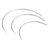 zalati Curved Needles 3 Pieces Sewing Needles for Sewing Repairing