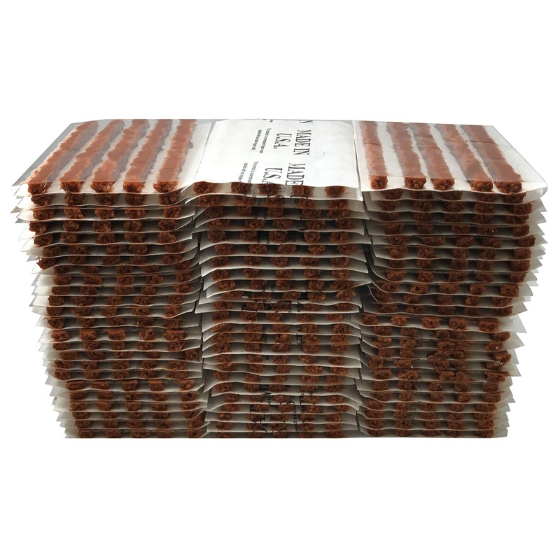 Western Weld 4" Brown Tire Plug Repair Self Vulcanizing String