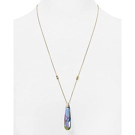 Crystal Infusion Pendant Necklace | Gold Chain Pull Chain Adjustable Necklace | Birthday Gift | Wife Girlfriend Friend Mum Present