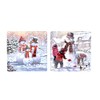 WIDDOP RICHARD MACNEIL SET OF 4 COASTERS - SNOWMAN FAMILY