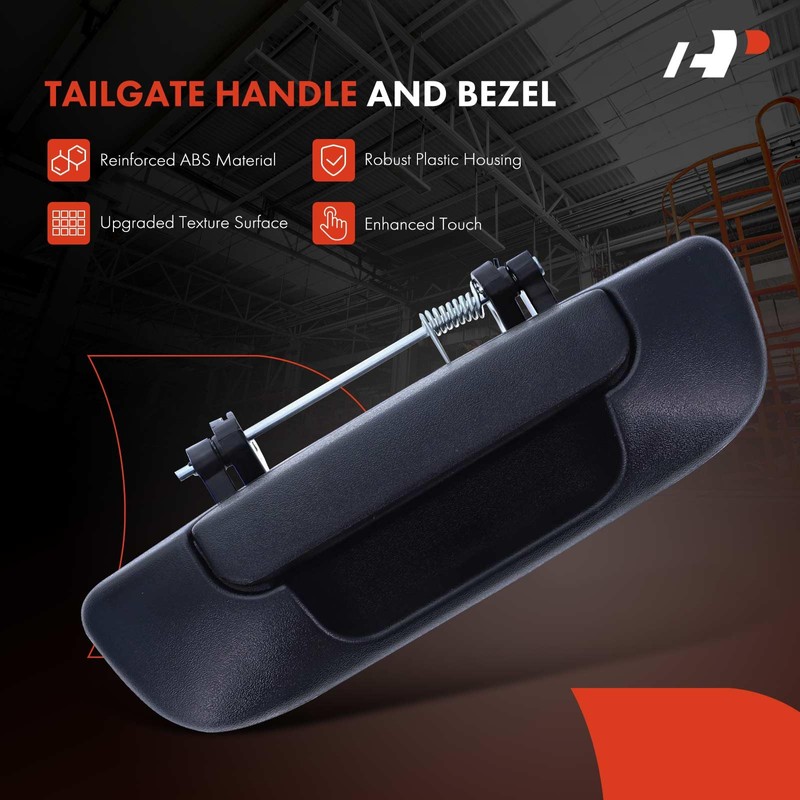 A-Premium Tailgate Hardware Rebuild Kit with Cable Compatible with Dodge