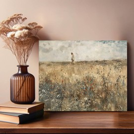 B.B.F MAKE Canvas Wall Art, Christian Oil Painting, Jesus Inspirational Canvas Prints for Home Decor, Devotional Wall Art for Living Room, Bedroom, or Office (16"x20")