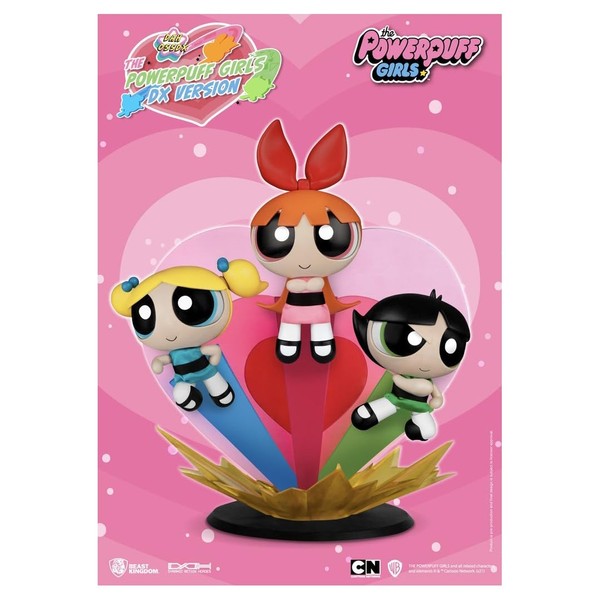 Beast Kingdom The Powerpuff Girls: The Girls DAH-055DX Dynamic 8ction