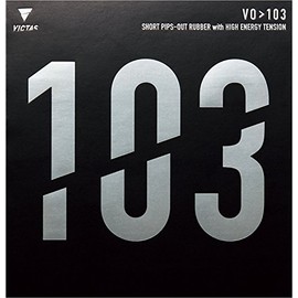 VICTAS rubber VO > 103, black, 2.0 mm