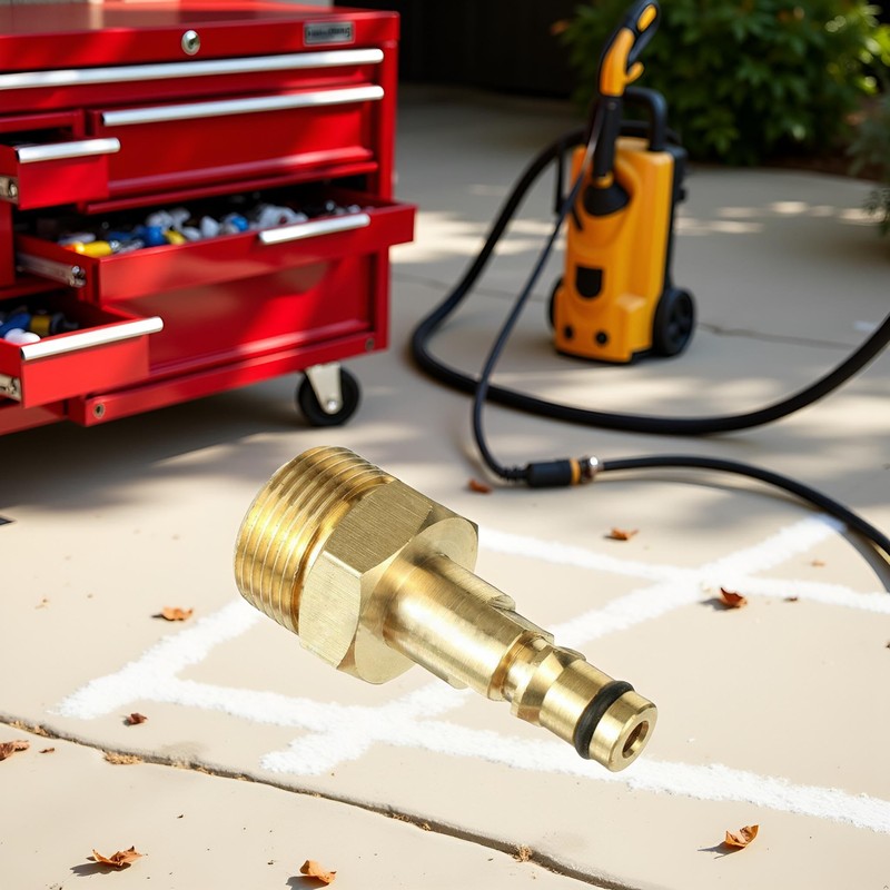 Gold M22 Adapter Hose Connector for K Series Pressure Washer