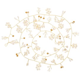 Healvian Bridal Headband Rhinestones Elegant Hair Accessory for Weddings and Special Occasions Stunning Decor for Brides and Bridesmaids Wire Design