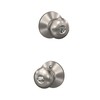 Schlage F51A PLY 619 Plymouth Door Knob, Keyed Entry Lock,
