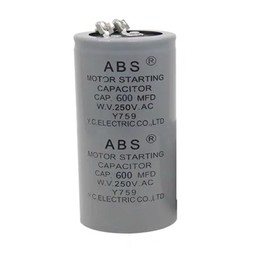 600uFCD60250VAC Motor Starting Capacitor ABC 250 VAC 600MFD