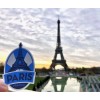 Paris Iron on Travel Patch - Great Souvenir or Gift