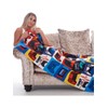 Gamer For Life Fleece Blanket - Gaming Controller Levels Design