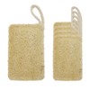 5pcs Natural Eco Dishwasher Sponges，Sustainable Plastic Free & Biodegradable Loofah