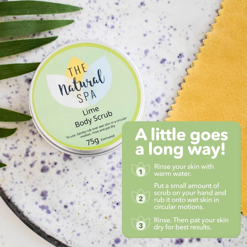 Natural Body Scrub - Vegan - Plastic Free - 8