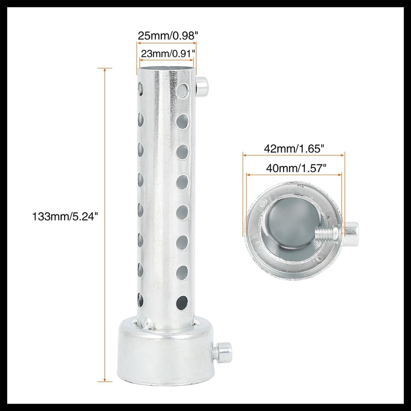 Hihaha 40mm Motorcycle Exhaust Can Baffle Muffler Insert Baffle Durable