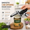 3-Piece Manual Can Opener Set for Kitchen Use – Stainless