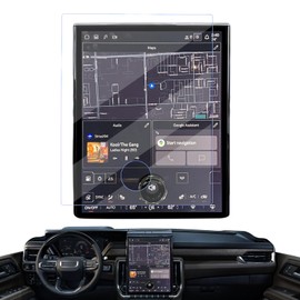 XCNGSUA 2025 2024 Acadia Screen Protector 15-inch for 2025 GMC Terrain Elevation/AT4/Denali Screen Protector for 2025 GMC Terrain Acadia Accessories,9H Tempered Glass