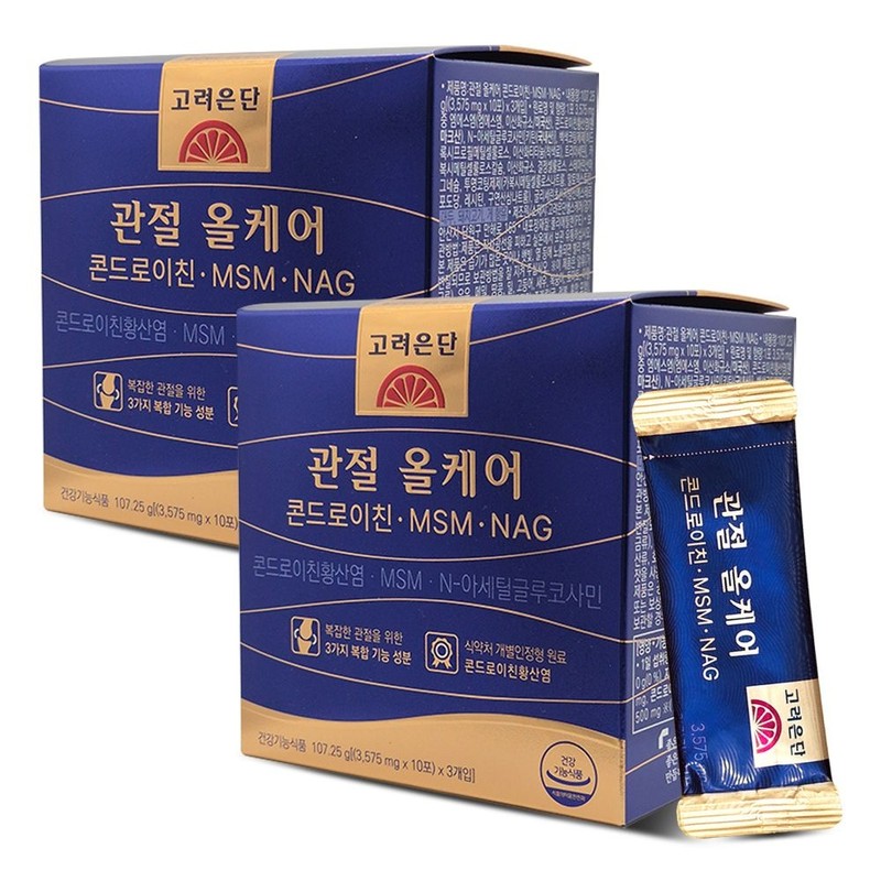 Goryeo Eundan Korea Eundan Joint All Care Chondroitin MSMNAG 30