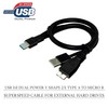 SaiTech IT 1 feet USB 3.0 Dual Power Y Shape
