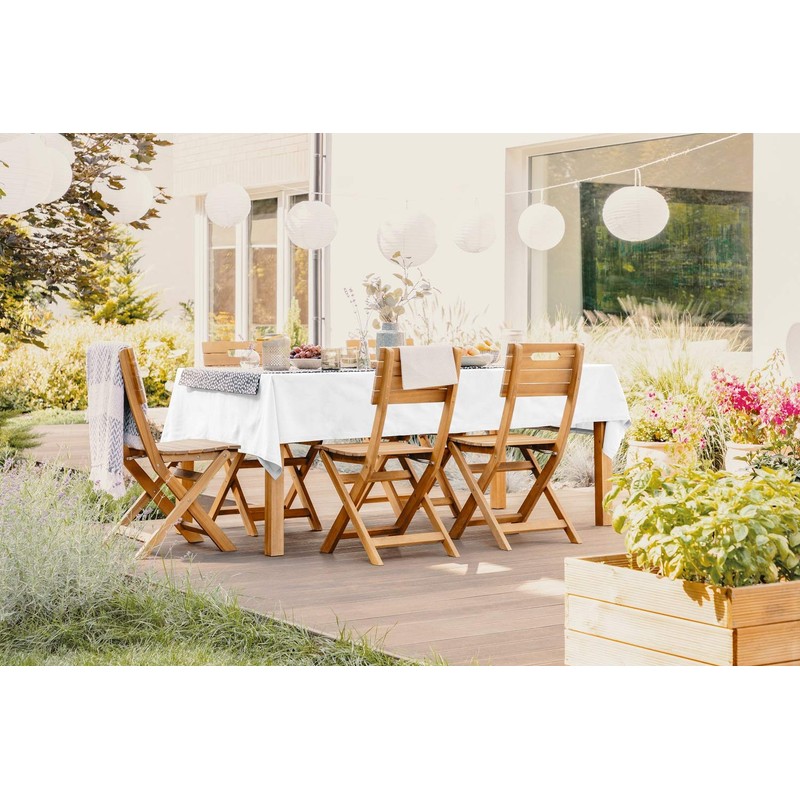 YLZYAA Rectangle Tablecloth - 60 x 102 Inch - White