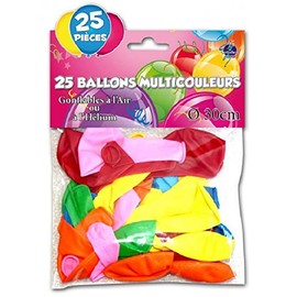 25 Balloons - Salon Decoration - High Quality - Air and Helium Guarantee (Colour of Model)