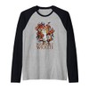 Squirrelly Wrath : Foamy The Squirrel Raglan Baseball Tee