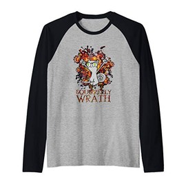 Squirrelly Wrath : Foamy The Squirrel Raglan Baseball Tee