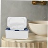 NOLITOY Wipes Dispenser Refillable Wipe Holder Lid Portable Tissue Storage