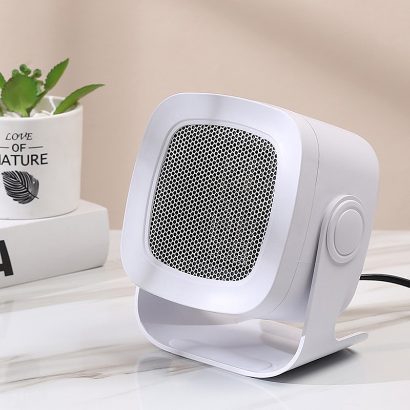 Desktop Heater 800W Energy Efficient Fast Heating Overheating Protection Dumping