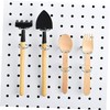 DOITOOL 20 Pcs Pegboard Screwdriver Organizers Durable Dual Ring Tool