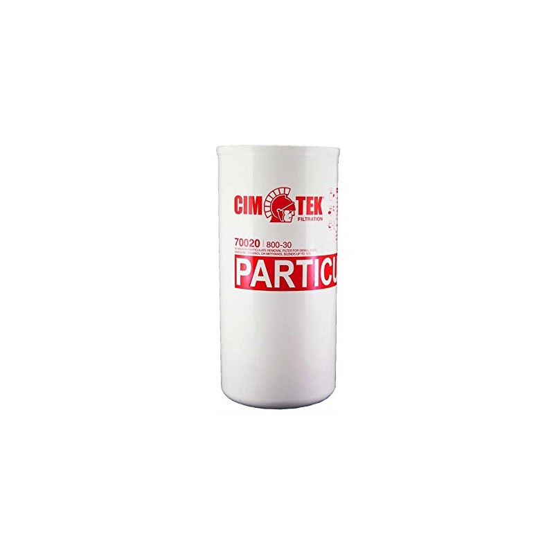 Cim-Tek 70020 800-30 Fuel Dispenser Filter, 30 Micron Hi Flow