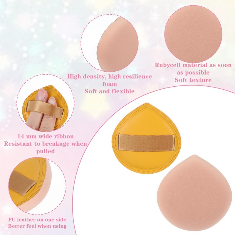 Ymapinc 5Pcs Makeup Sponges for Foundation,Cushion Puff Foundation Sponge Soft