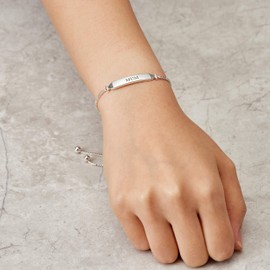 Philip Jones Mum ID Friendship Bracelet Created with Zircondia® Crystals